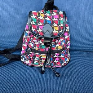Disney Mickey Mini Backpack Bag Purse Mickey Mouse & Co Vintage